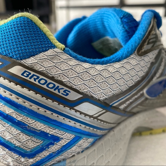 Silver BROOKS Adrenaline GTS Women’s Size 7 - Picture 2 of 16